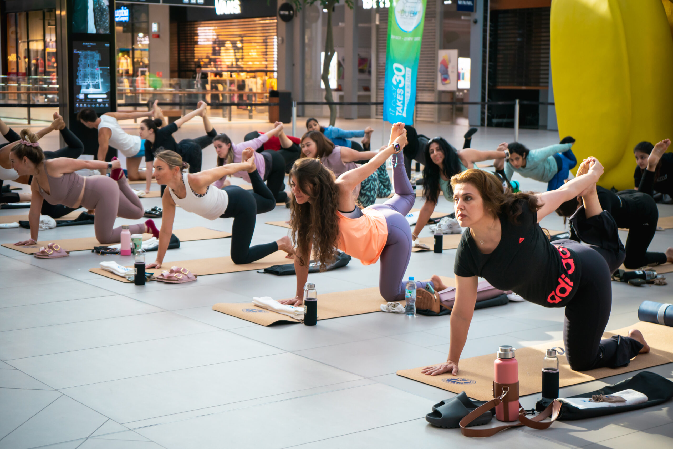 LEVA Marketing Management | Capturing Serenity: Birkenstock’s Serene Yoga Session #Dubai30x30