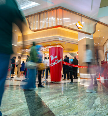 LEVA Marketing Management | Tim Hortons’ 250th Store Grand Launch at City Centre Mirdif